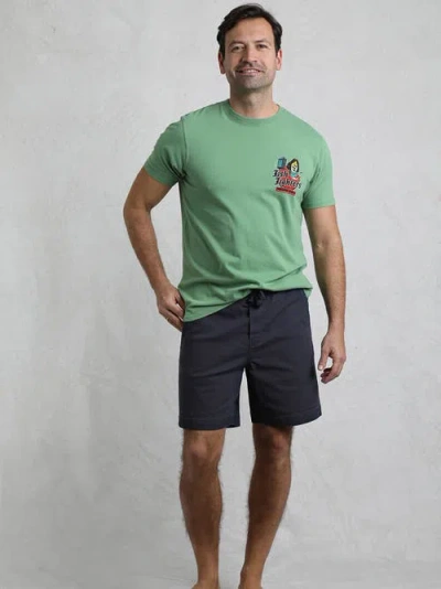 Weird Fish Weston Relaxed Canvas Shorts