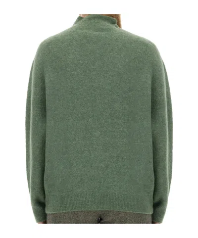 Alysi Relaxed-fit Turtleneck Sweater With Dropped Shoulders