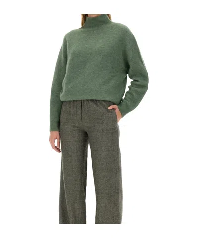 Alysi Relaxed-fit Turtleneck Sweater With Dropped Shoulders