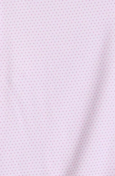 Andrew Marc Kids' Neat Button-up Shirt In Pink