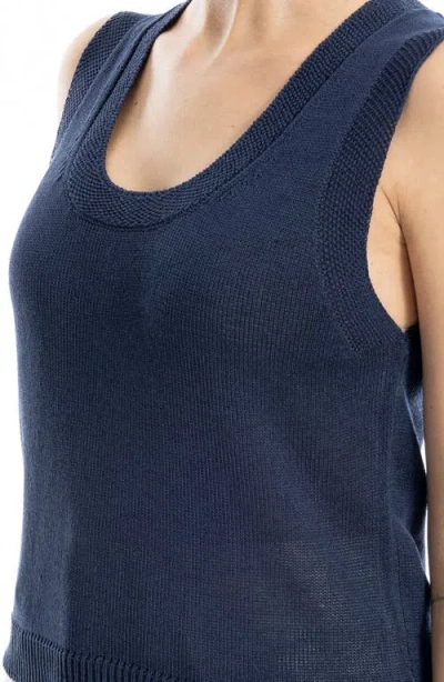 Max Studio Knit Shell Top