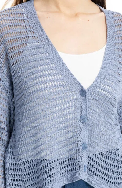 Max Studio Crochet Cardigan