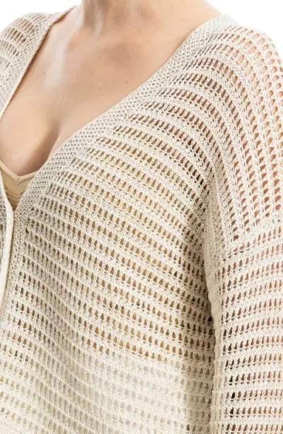 Max Studio Crochet Cardigan