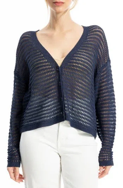 Max Studio Crochet Cardigan