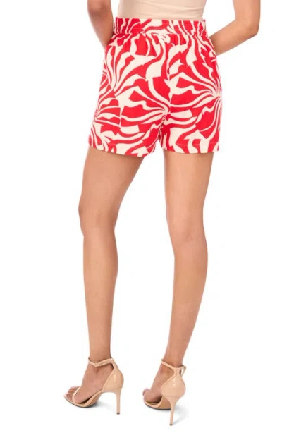 Vince Camuto Patterned Drawstring Shorts