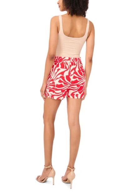 Vince Camuto Patterned Drawstring Shorts