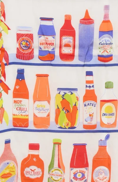 Kate Spade New York Hot Sauce Square Silk Scarf