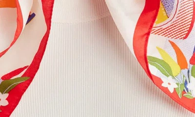 Kate Spade New York Hot Sauce Square Silk Scarf
