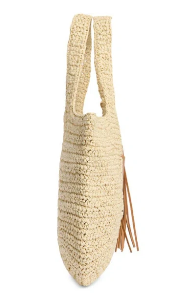 Collection Xiix Tassel Straw Tote Bag
