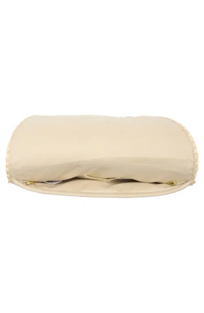 Collection Xiix Rainbow Trim Straw Clutch