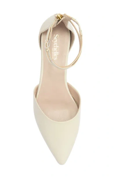 Seychelles Ankle Strap D'orsay Pointed Toe Flat