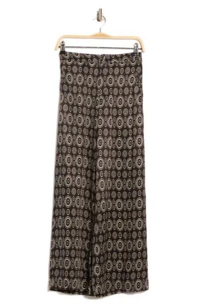 T Tahari Printed Wide Leg Pants