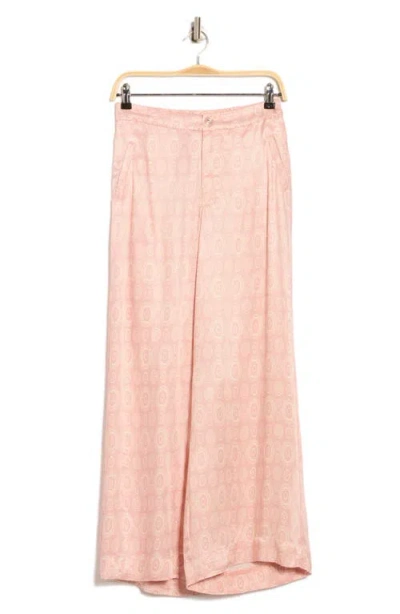 T Tahari Printed Wide Leg Pants