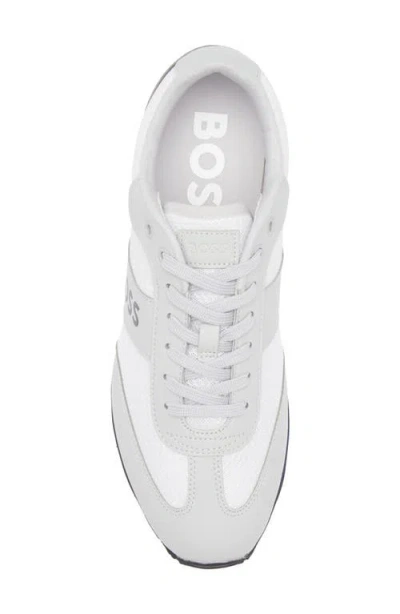 Hugo Boss Boss Parkour Runner Sneaker In White