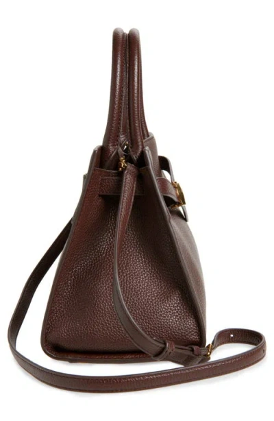 Veronica Beard Dash Leather Top Handle Bag
