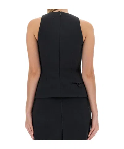 Philosophy Di Lorenzo Serafini Sleeveless Flared Hem Top