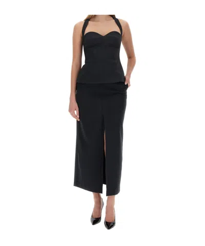 Philosophy Di Lorenzo Serafini Sleeveless Flared Hem Top