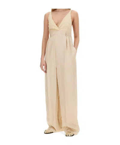 Alysi Tailored Wide Leg Jumpsuit