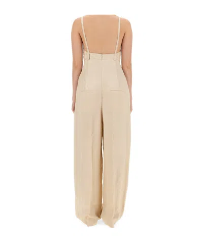 Alysi Tailored Wide Leg Jumpsuit