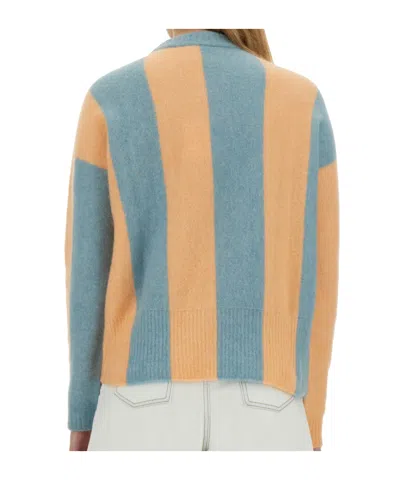 Alysi Stripe Detailed Knitted Sweater
