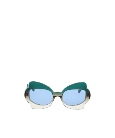 Marni Butterfly Frame Sunglasses