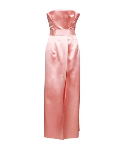 Philosophy Di Lorenzo Serafini Duchesse Bustier Dress In Pink
