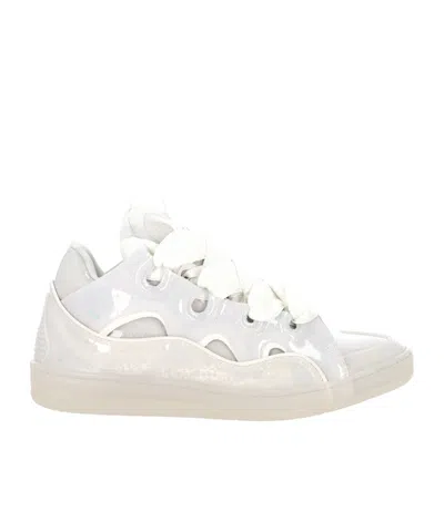 Lanvin Curb White Sneakers
