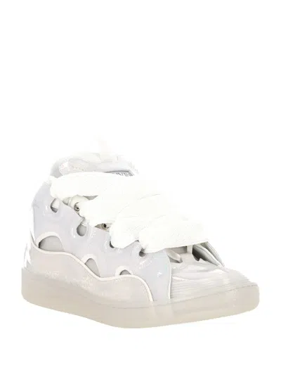 Lanvin Curb White Sneakers