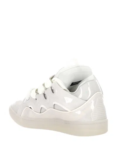 Lanvin Curb White Sneakers