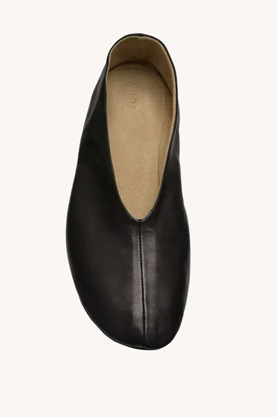 The Row Stella Leather Loafers