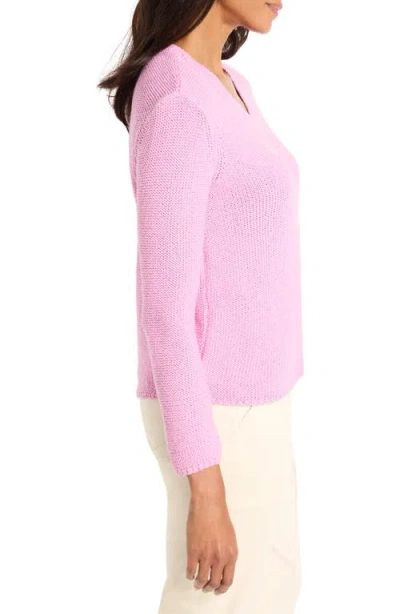 Nic + Zoe Nic+zoe Crimpy V-neck Sweater
