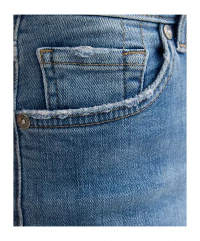 Liu •jo Embossed Patch Denim Jeans