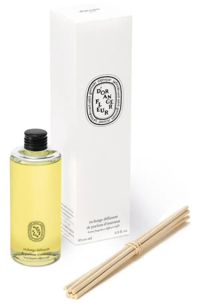 Diptyque Fleur D'oranger Diffuser Refill, 6.8 Oz. In Yellow