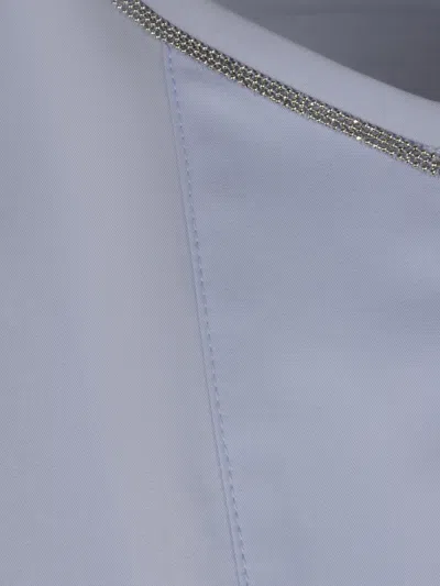 Peserico Crop-sleeve Tunic Dress