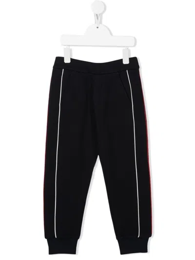 Moncler Logo Track Pants In Black