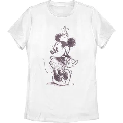 Mickey & Friends Minnie Mouse Vintage Sketch  Graphic T-shirt