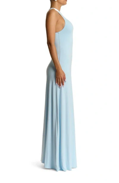 Naked Wardrobe Smooth Maxi Dress In Pattern