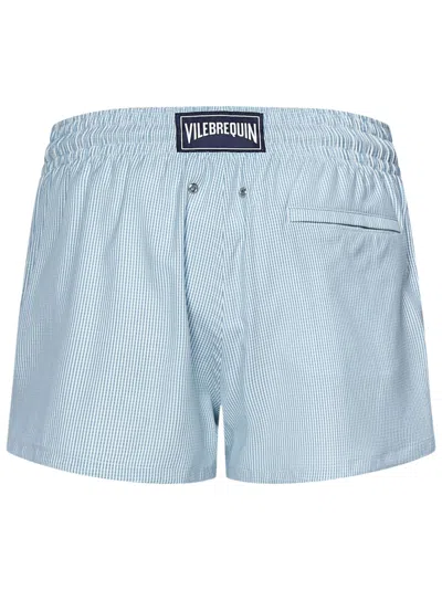 Vilebrequin Milton Micro Rayures Tailoring Swimsuit In Blue