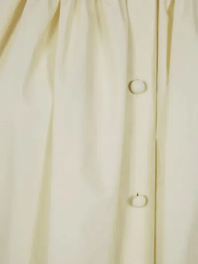Philosophy Di Lorenzo Serafini Ruched Detailed Blouse In White