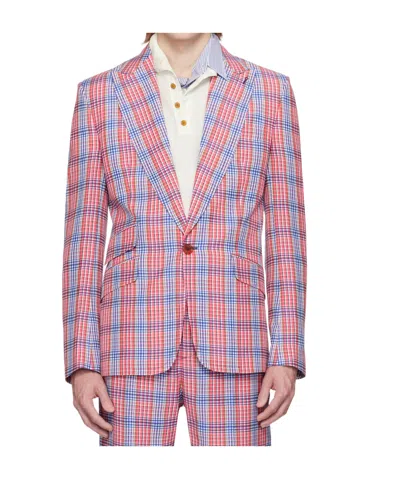 Vivienne Westwood One Button Blazer In Pink