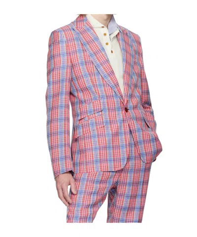 Vivienne Westwood One Button Blazer In Pink