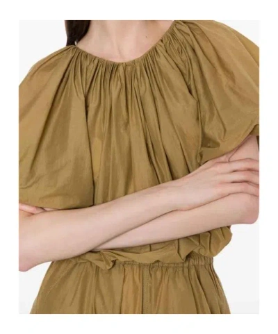Philosophy Di Lorenzo Serafini Cropped Blouse In Green
