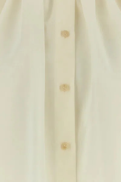 Philosophy Di Lorenzo Serafini Ivory Polyester Blend Shirt In Neutral