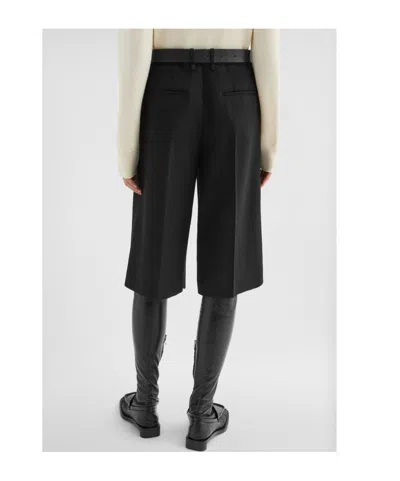 Jil Sander Wool Canvas Bermuda Shorts