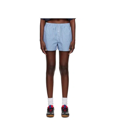 We11 Done Stripe Classic Shorts
