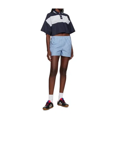 We11 Done Stripe Classic Shorts