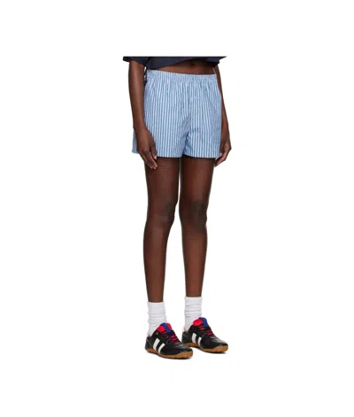We11 Done Stripe Classic Shorts