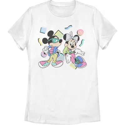 Mickey & Friends '80s Minnie And Mickey Mouse  Graphic T-shirt