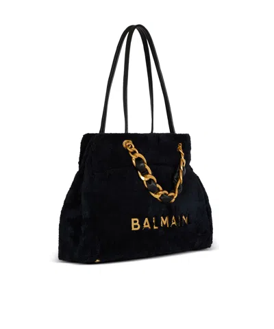 Balmain 1945 Soft Terry Tote Bag