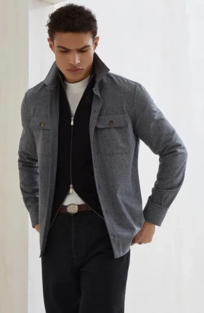 Brunello Cucinelli Lightweight Cardigan In Black